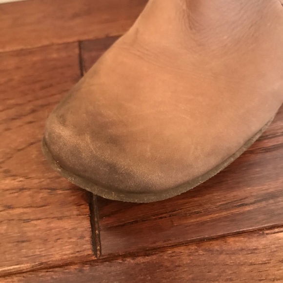 GUC Aldo Light Brown leather riding boots - Picture 5 of 7